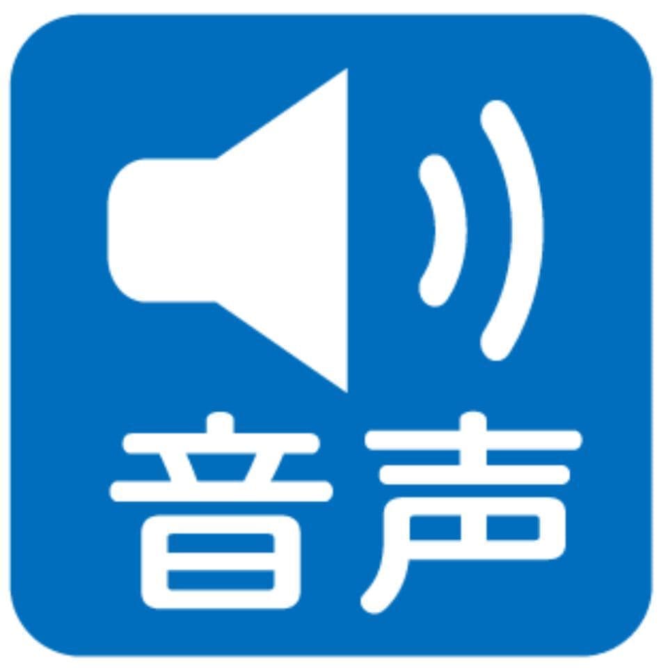 音声案内あり