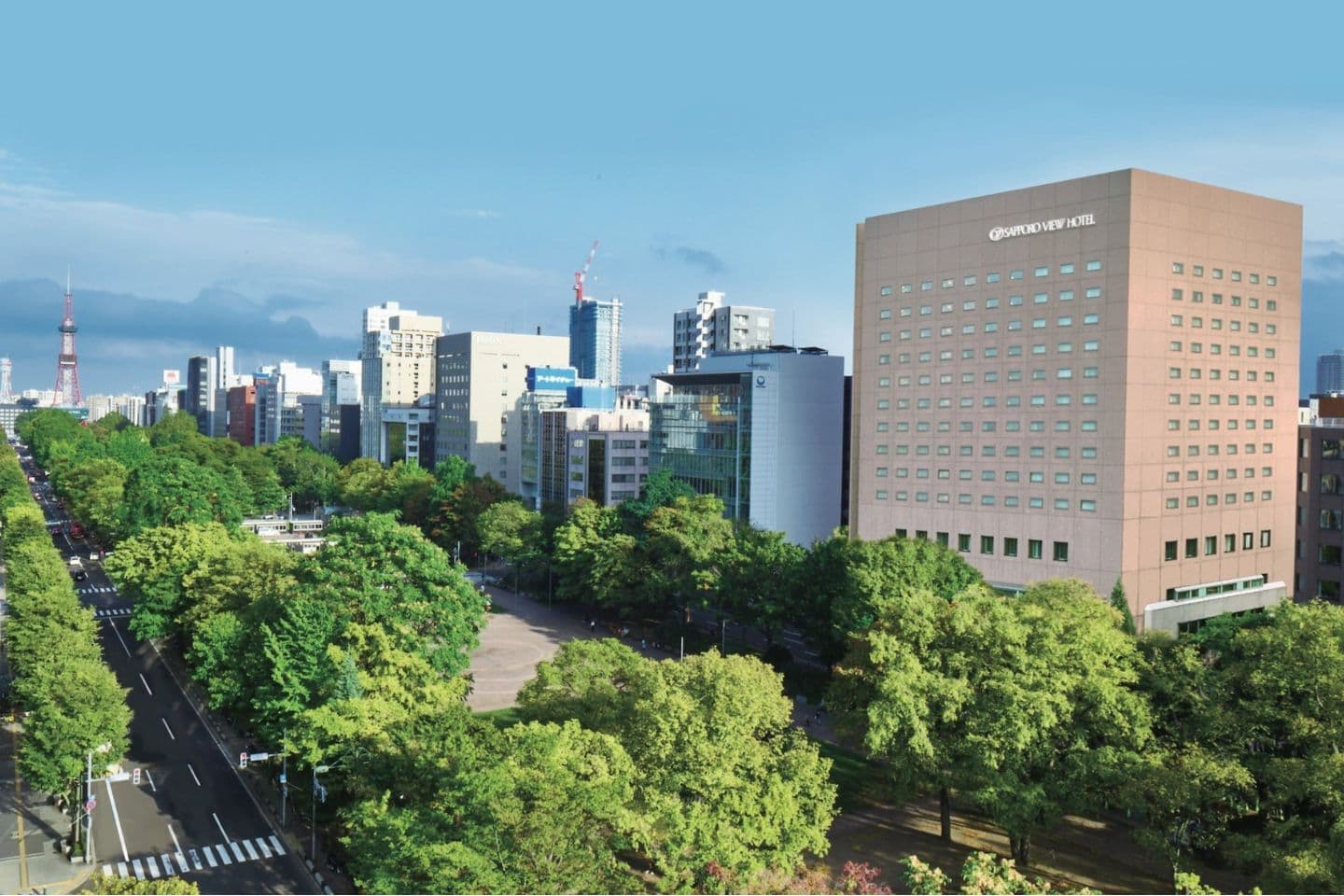 札幌ビューホテル大通公園の全景写真