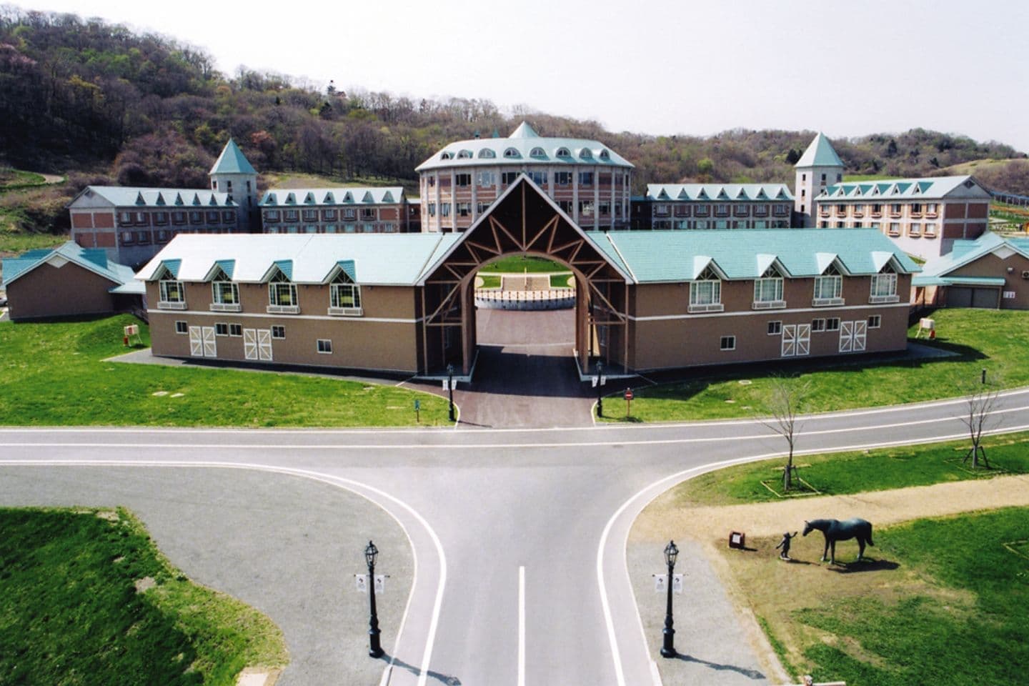 うらかわ優駿ビレッジAERUの全景写真