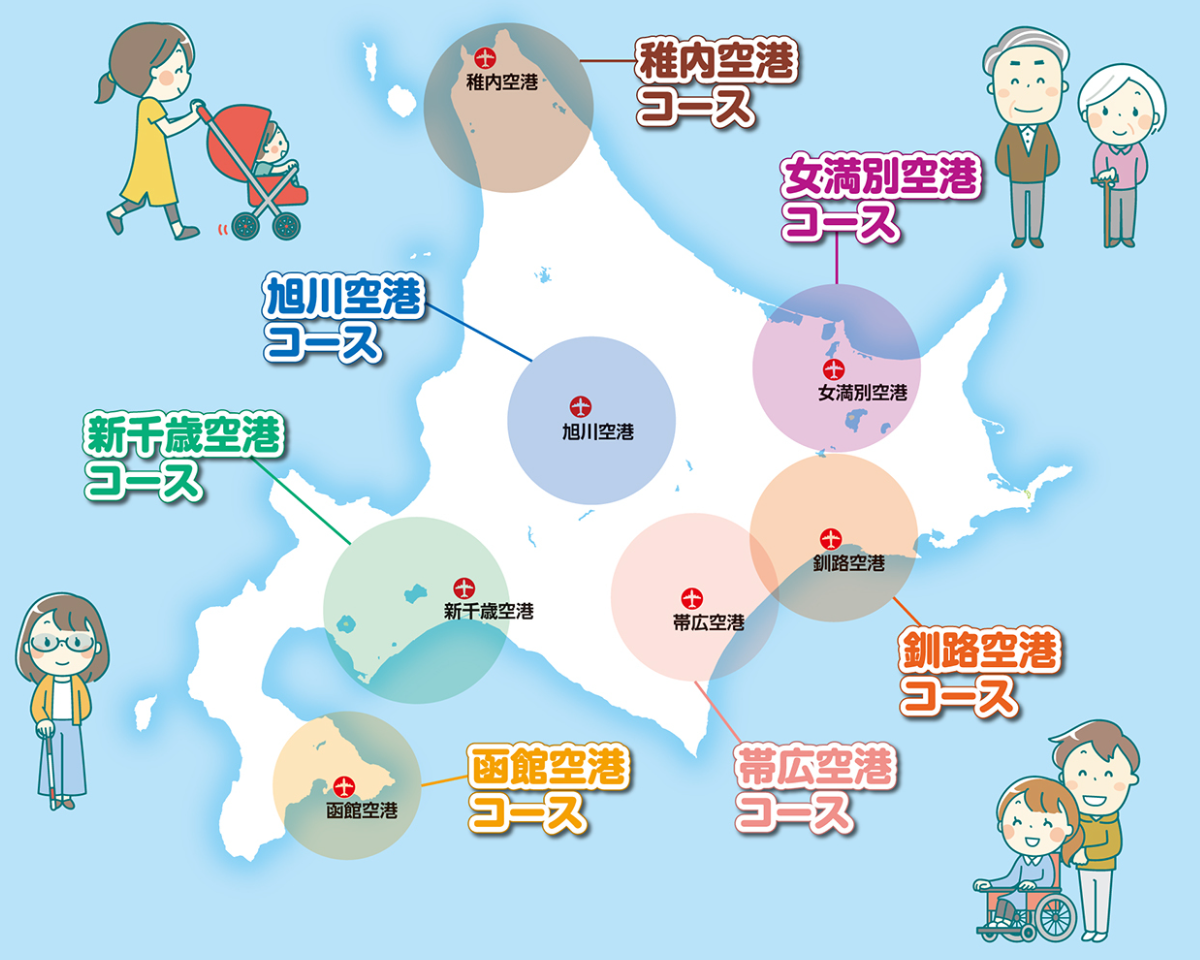 北海道エリア分け地図