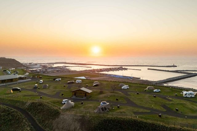 とままえ夕陽ヶ丘オートキャンプ場の写真